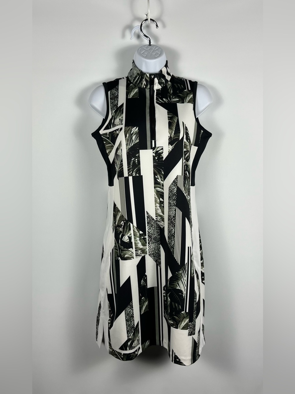 Tail Avanti Palm Printed Sleeveless Golf Dress Size XSmall